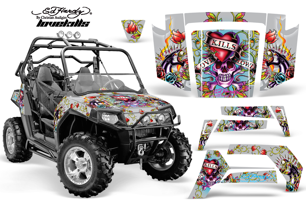 Polaris RZR 800 SILVER EH Lovekills